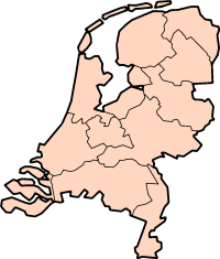 Map: Provincies van Nederland